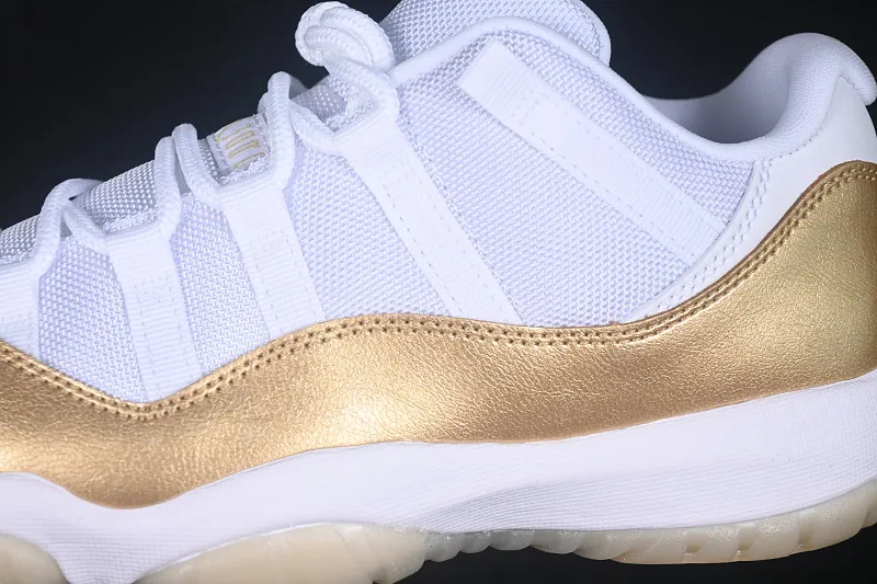 All categories Air Jordan Jordan series basketball shoes Air Jordan 11 F version Air Jordan 11 Low "Metallic Gold" AJ11 Joe 11 Platinum AH7860-102